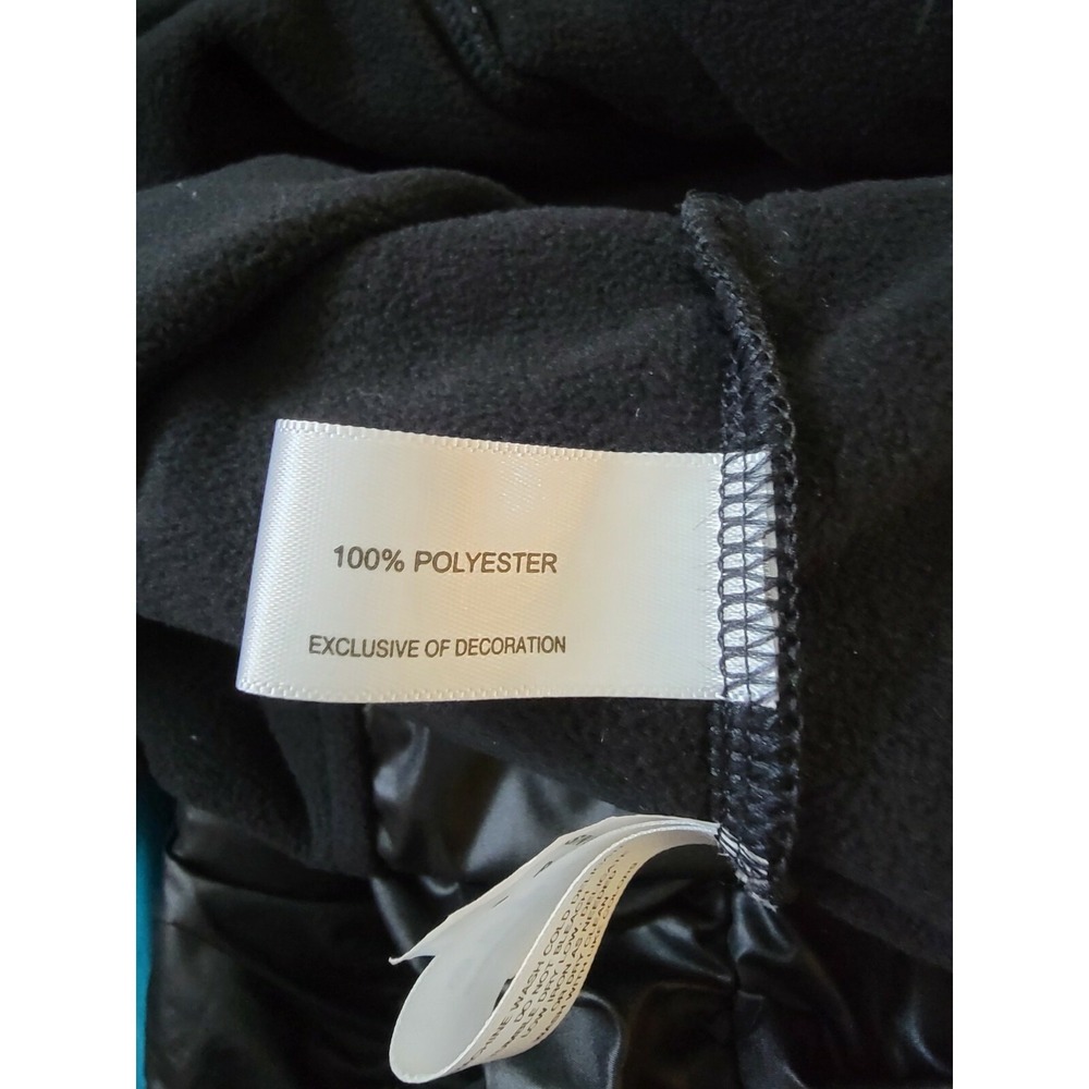 Cutter & Buck L Black Unisex Hybrid Full Zip Puffer Fleece Vest NWT - Picture 11 of 12